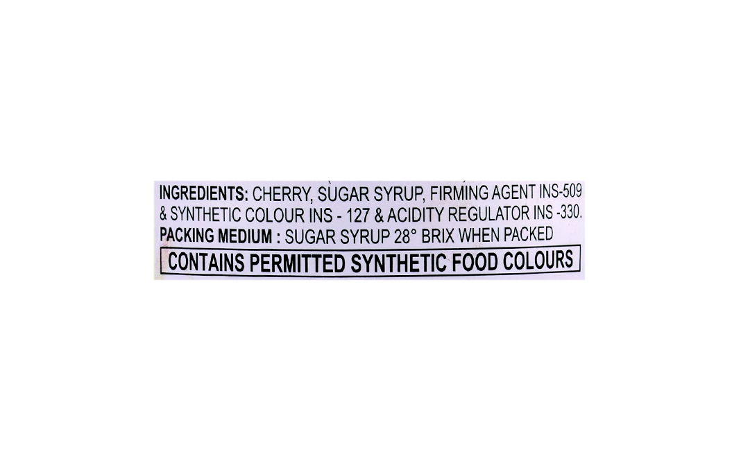 Golden Crown Red Cherry Regular Grade   Tin  840 grams